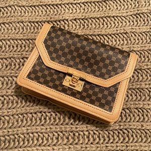Brown cross body bag